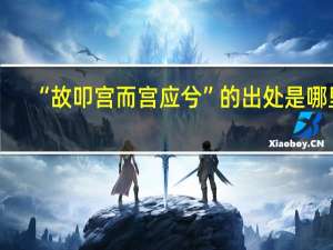 “故叩宫而宫应兮”的出处是哪里