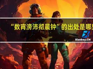 “数宵滂沛彻晨钟”的出处是哪里