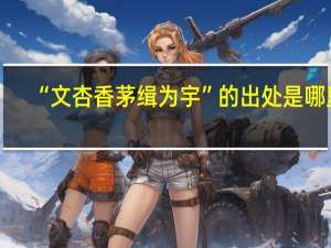 “文杏香茅缉为宇”的出处是哪里