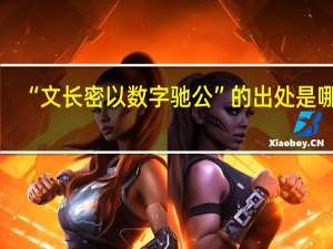 “文长密以数字驰公”的出处是哪里
