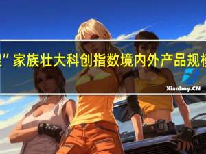 “新品上架”家族壮大 科创指数境内外产品规模超过1600亿元