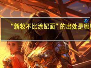 “新妆不比涂妃面”的出处是哪里