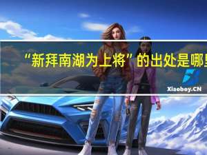 “新拜南湖为上将”的出处是哪里