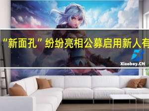 “新面孔”纷纷亮相公募启用新人有深意