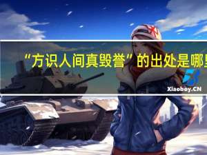 “方识人间真毁誉”的出处是哪里
