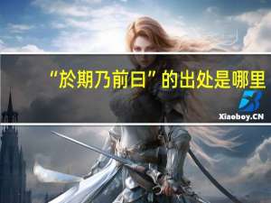 “於期乃前曰”的出处是哪里