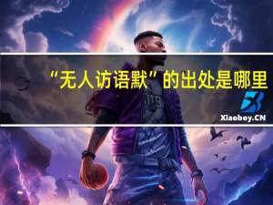 “无人访语默”的出处是哪里