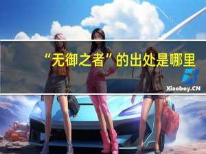 “无御之者”的出处是哪里