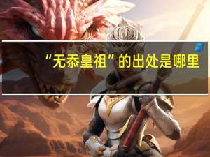 “无忝皇祖”的出处是哪里