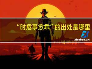 “时危事愈乖”的出处是哪里
