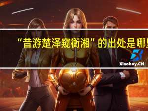 “昔游楚泽窥衡湘”的出处是哪里