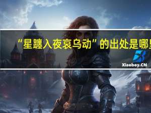 “星躔入夜哀乌动”的出处是哪里
