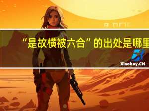 “是故横被六合”的出处是哪里