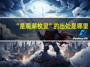 “是观潮枚叟”的出处是哪里