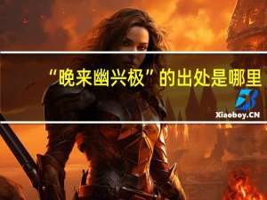 “晚来幽兴极”的出处是哪里