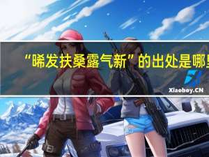 “晞发扶桑露气新”的出处是哪里