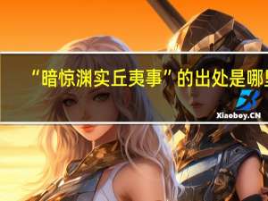 “暗惊渊实丘夷事”的出处是哪里