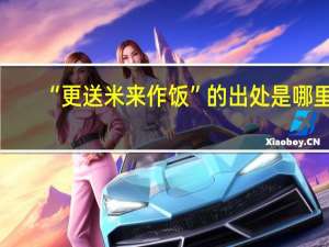 “更送米来作饭”的出处是哪里