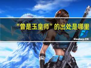 “曾是玉皇师”的出处是哪里