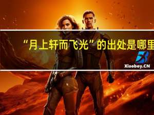 “月上轩而飞光”的出处是哪里