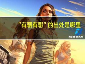 “有骃有騢”的出处是哪里