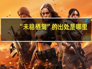 “未稳栖鸳”的出处是哪里