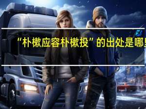 “朴樕应容朴樕投”的出处是哪里