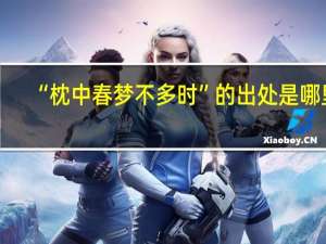 “枕中春梦不多时”的出处是哪里