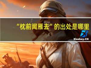 “枕前闻雁去”的出处是哪里
