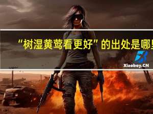 “树湿黄莺看更好”的出处是哪里