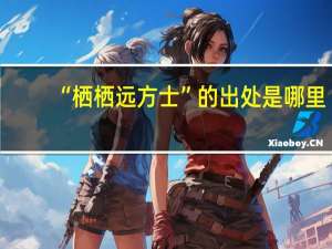 “栖栖远方士”的出处是哪里