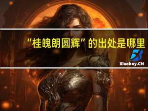 “桂魄朗圆辉”的出处是哪里