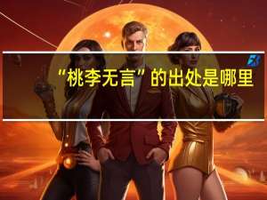 “桃李无言”的出处是哪里