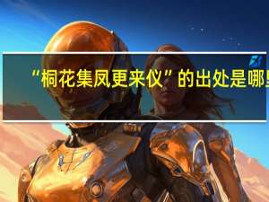 “桐花集凤更来仪”的出处是哪里