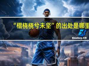 “槢桡桡兮未坚”的出处是哪里