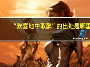 “欢喜地中取醉”的出处是哪里
