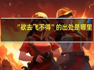 “欲去飞不得”的出处是哪里