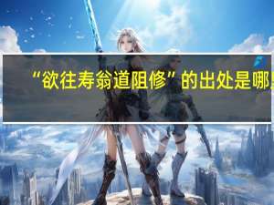 “欲往寿翁道阻修”的出处是哪里