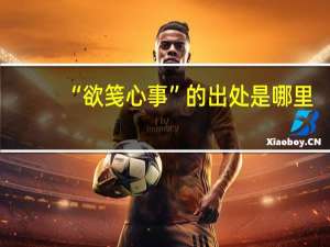 “欲笺心事”的出处是哪里