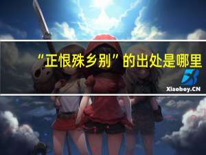 “正恨殊乡别”的出处是哪里