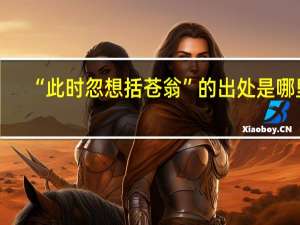 “此时忽想括苍翁”的出处是哪里