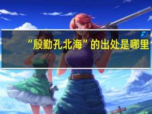 “殷勤孔北海”的出处是哪里