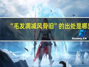 “毛发凋减风骨旧”的出处是哪里