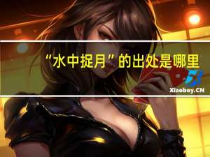 “水中捉月”的出处是哪里