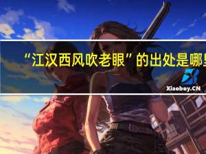 “江汉西风吹老眼”的出处是哪里