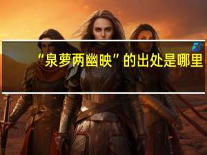 “泉萝两幽映”的出处是哪里