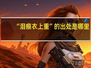 “泪痕衣上重”的出处是哪里