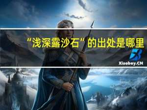 “浅深露沙石”的出处是哪里