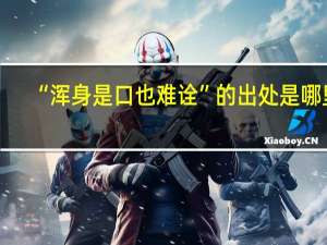 “浑身是口也难诠”的出处是哪里