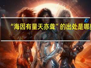 “海因有量天亦聋”的出处是哪里